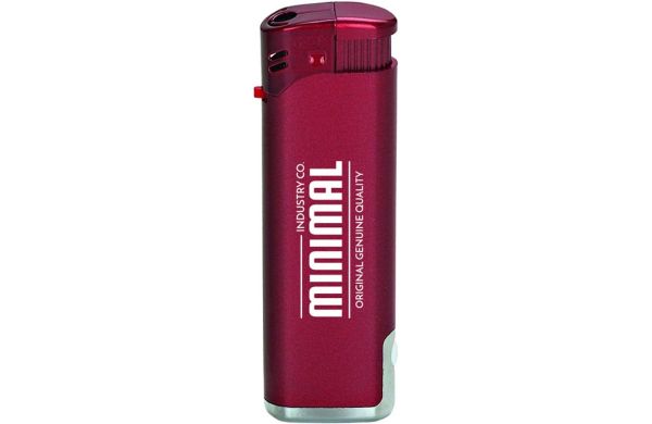 TOM EB-17A 42 Elektronik-Feuerzeug_ rot
