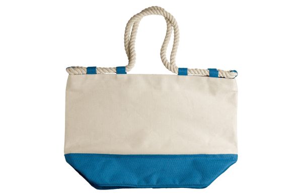 Tragetasche Segeltuch 380g-m², hellblau