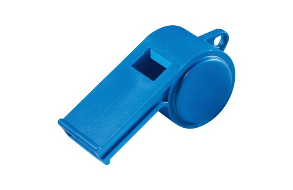 Trillerpfeife "Sport", ohne Kordel, uni-colour, blau