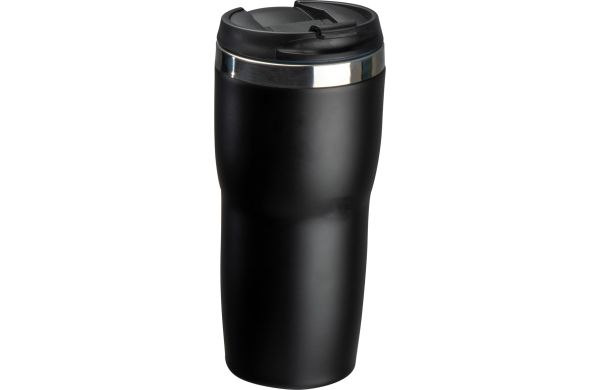 Trinkbecher aus Edelstahl, 480ml - schwarz