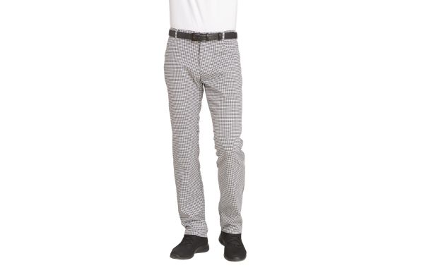 Unisex-Jeans-Kochhose-12-1380-schwarz-weiss-42
