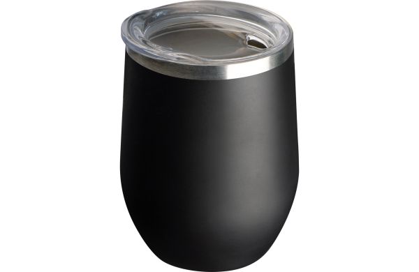 Vakuum Edelstahl Trinkbecher 300ml - schwarz
