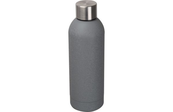 Vakuum Isolierflasche, 500ml - silbergrau