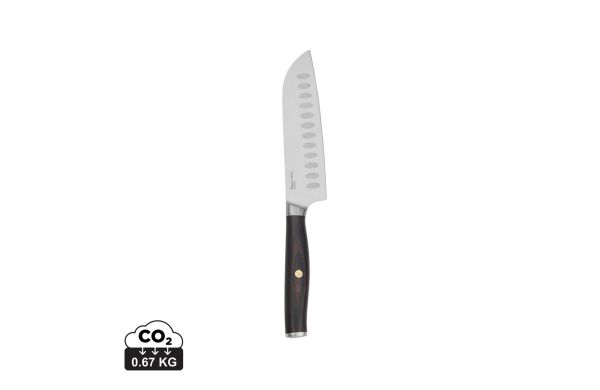 VINGA Tara Santoku-Messer aus RCS recyceltem Stahl, Stahl