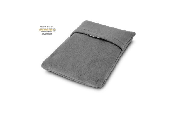 Wärmekissen Winterzeit Grau mit winterlichem Rentier-Motiv