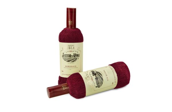 Wellness-Geschenkset: Château Frottee Bordeaux