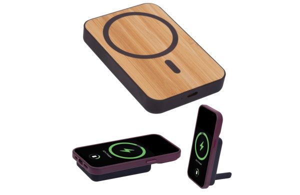 Wireless Powerbank 5.000 mAh Cairo - beige