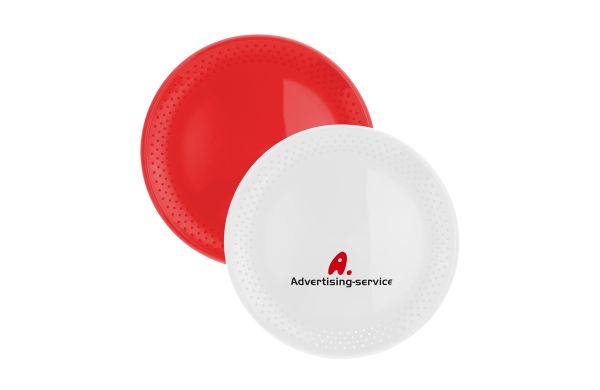 Wurfscheibe Design_ rot