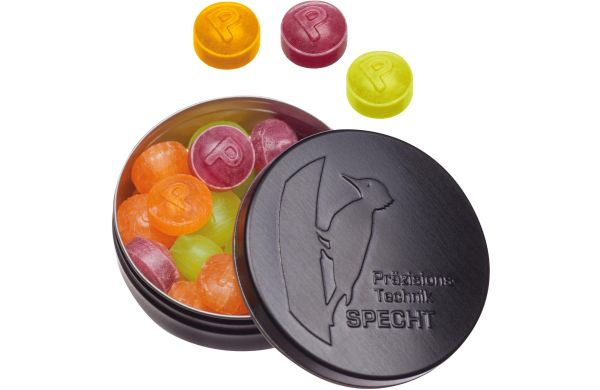 XS-Prägedose mit Pulmoll Pastillen, 16g