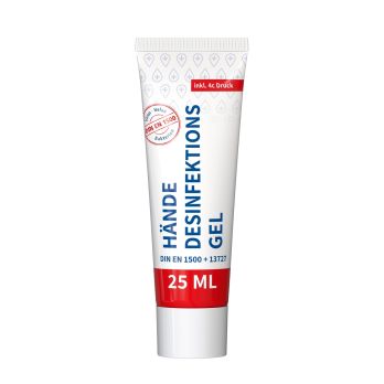Hände-Desinfektionsgel (DIN EN 1500), Tube