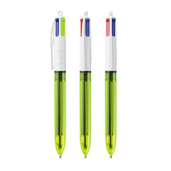 BIC® 4 Colours Fluo Kugelschreiber
