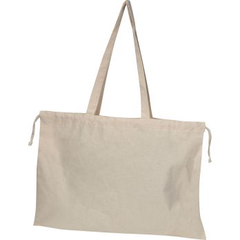Bio Baumwolltasche mit Verschluss 