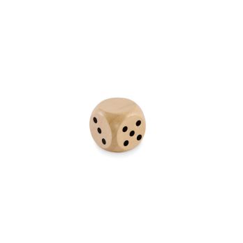 DADIN Spielwürfel Schima-Holz Ø 3cm