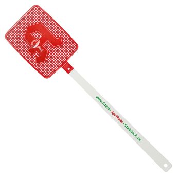 Fliegenklatsche "Apotheke" inkl. Aeskulap-Druck