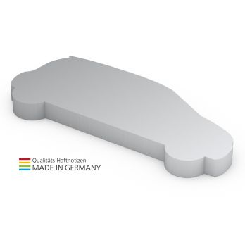 Form aus 125 x 72 mm