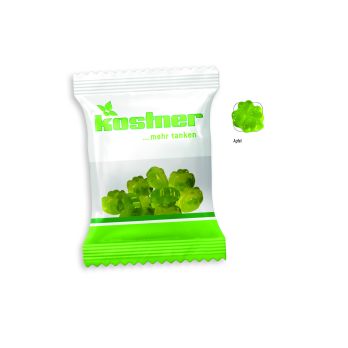 Fruchtgummi Kleeblatt Werbetüte