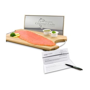 Geschenkartikel: Lachs-Gutschein: Feinschmecker