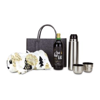Geschenkset: Gemütliche Filztasche