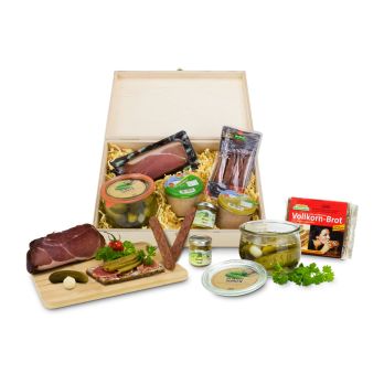 Geschenkset: Herzhafte Kiste