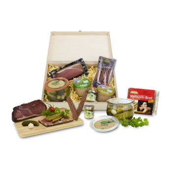 Geschenkset: Herzhafte Kiste
