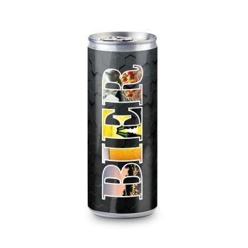 Helles Bier in der Slimline Dose, feinherb und leicht malzig