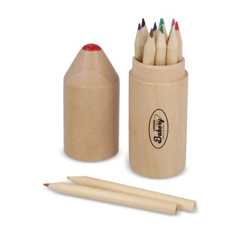 Hochwertiges Buntstiftset aus Holz