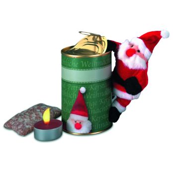 Magnetischer Weihnachtsmann in der Dose