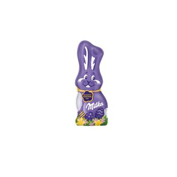 Milka Schmunzelhase in der Werbebox