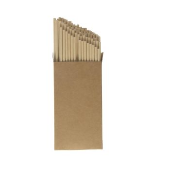Papierstrohhalm "Natur"