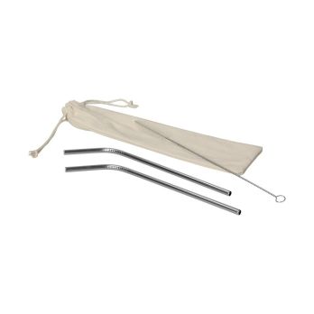 Strohhalm-Set "Steel"