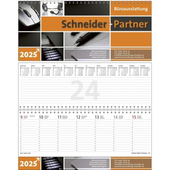 Quer-Terminplaner Business-Premium