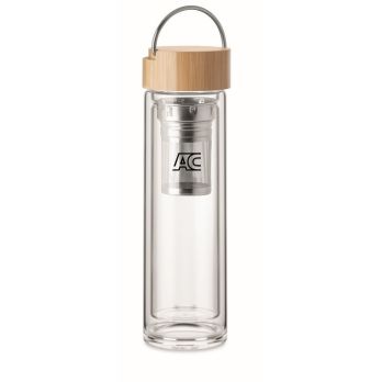 BATAMI Trinkflasche Glas 400ml
