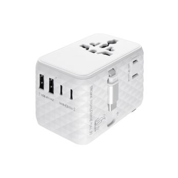TROIKA Reiseadapter WORLDWIDE PULL 35