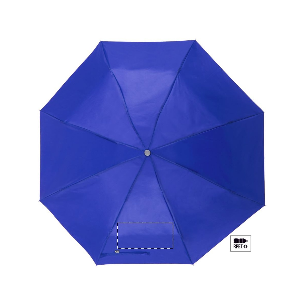 Segment 1 - mit Verschlussband (Segmentnumerierung im Uhrzeigersinn) (200 x 100 mm)