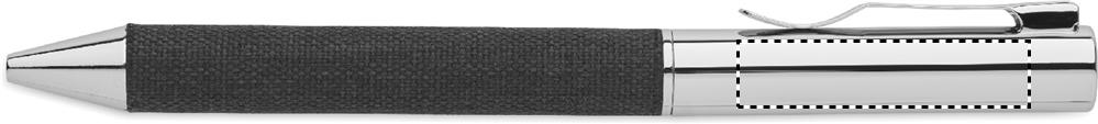 Klammer rechtshänder (0,8 x 3,5 cm)