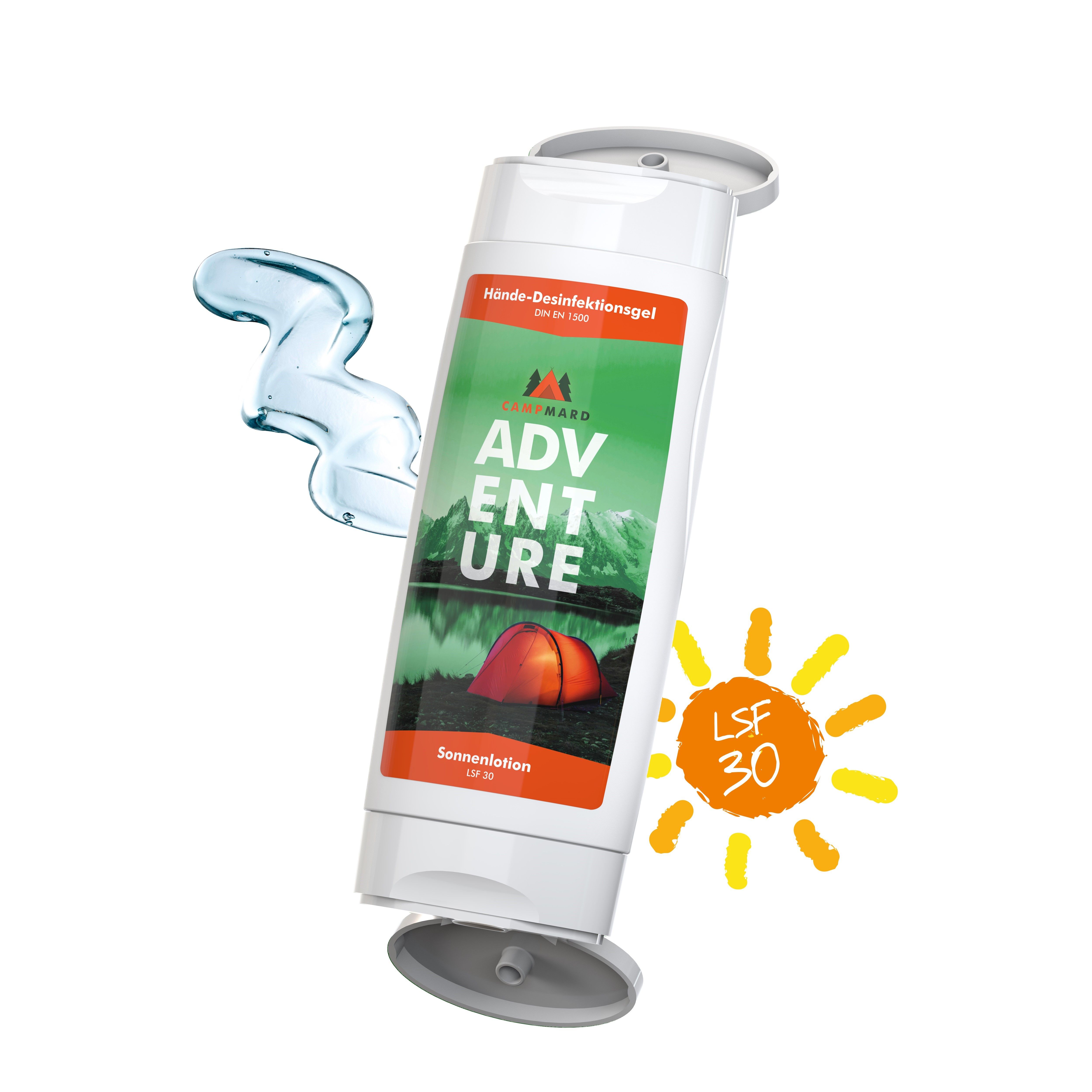 Etikett Vorder-/Rückseite (4,8 x 9,5 cm)