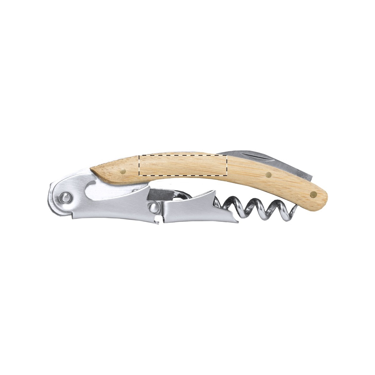 Flaschenöffner - hinten (25 x 8 mm)