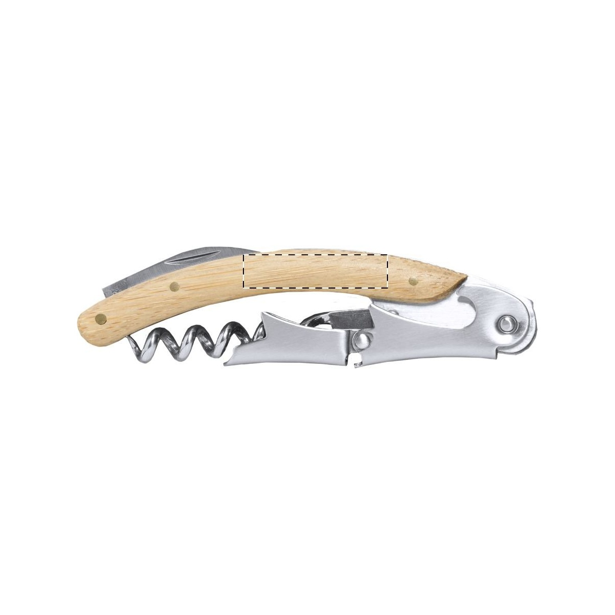 Flaschenöffner - vorne (25 x 8 mm)