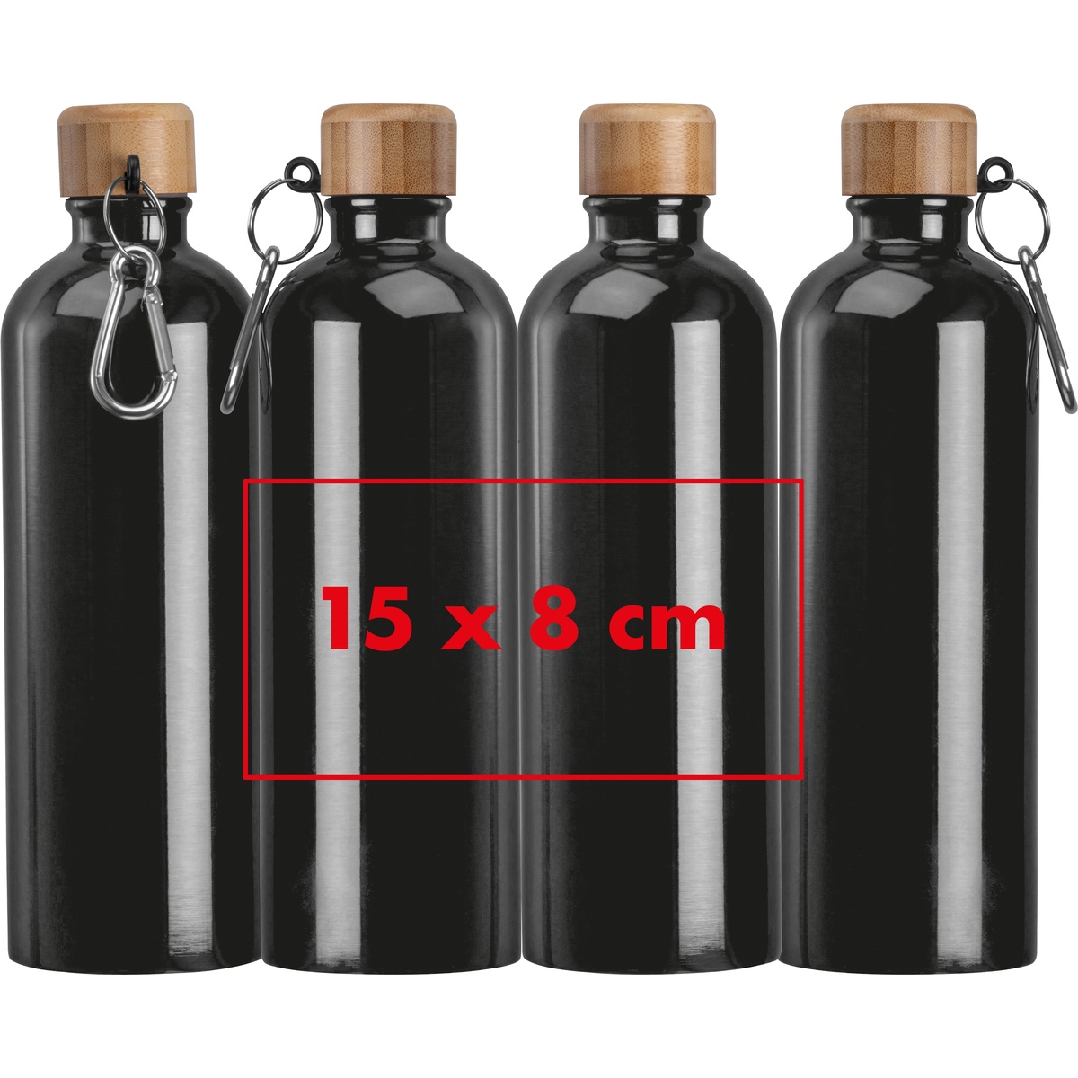 Auf der Flasche (15 x 8 cm)