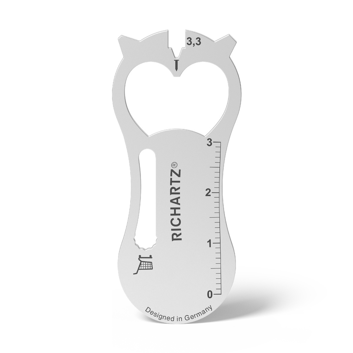 Auf der Klappkarte (9,2 x 5,5 x 0,25 cm)