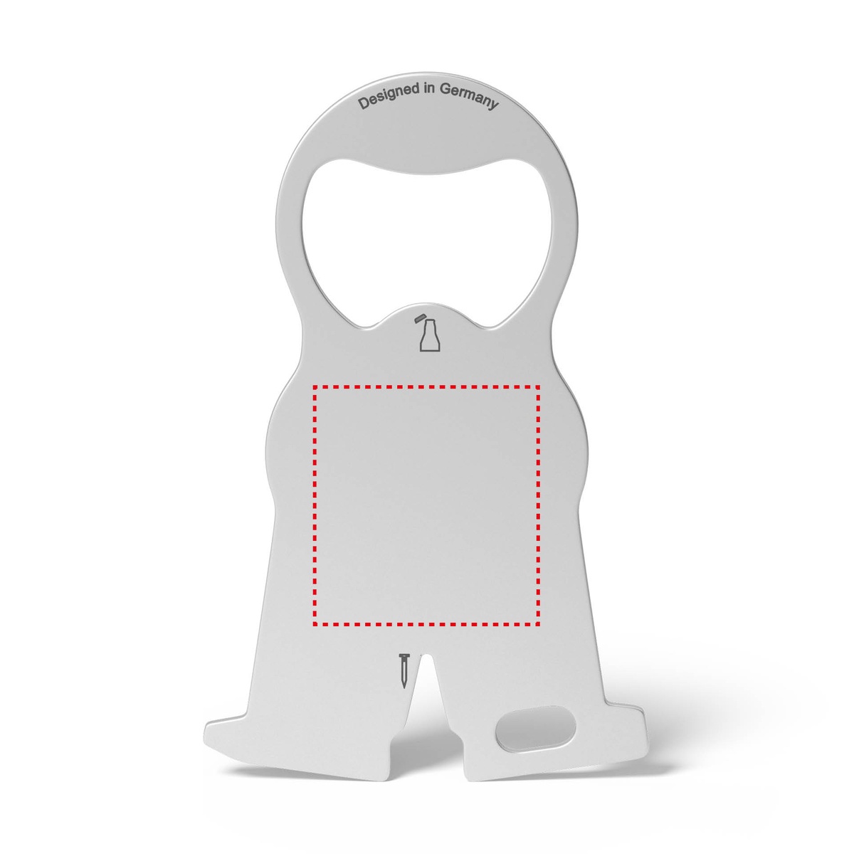 Auf dem Produkt Vorderseite (2 x 1,2 cm)