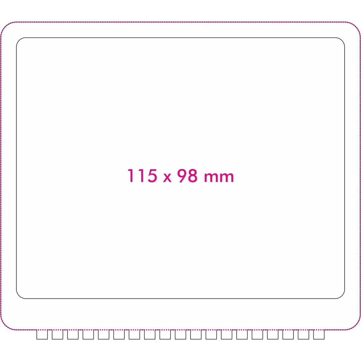 Rückseite (11,5 x 9,8 cm)