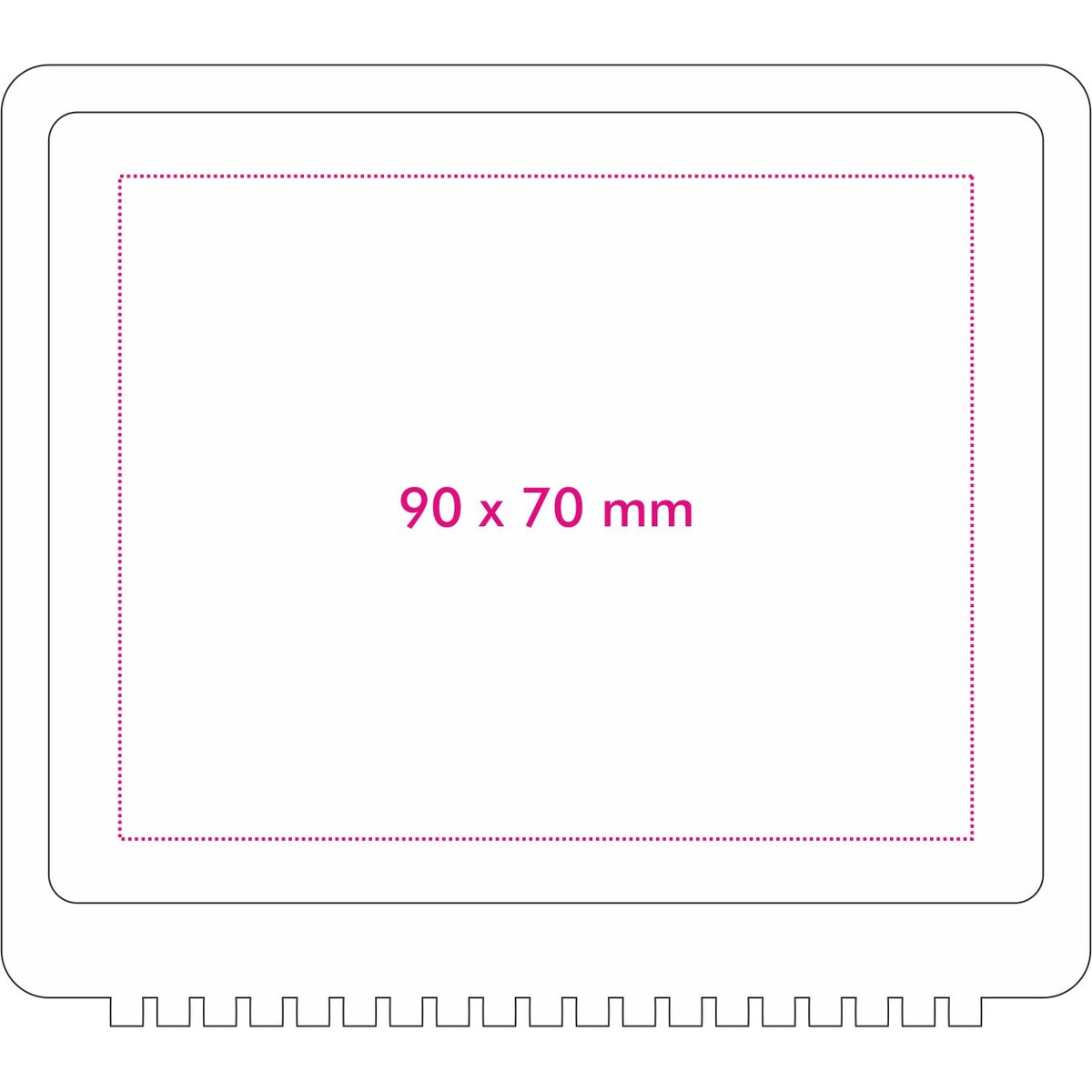 Rückseite (9 x 7 cm)