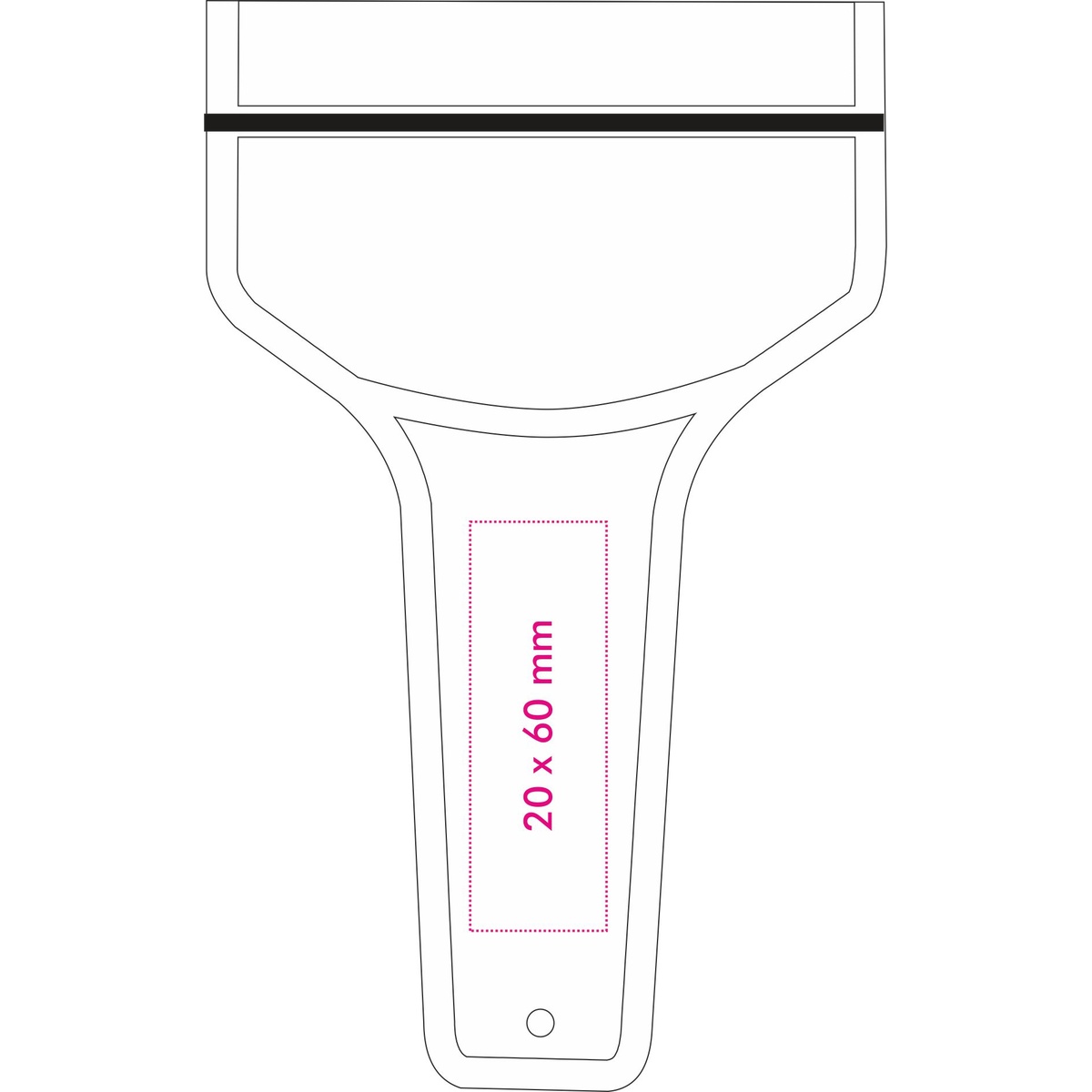 Rückseite (2 x 6 cm)