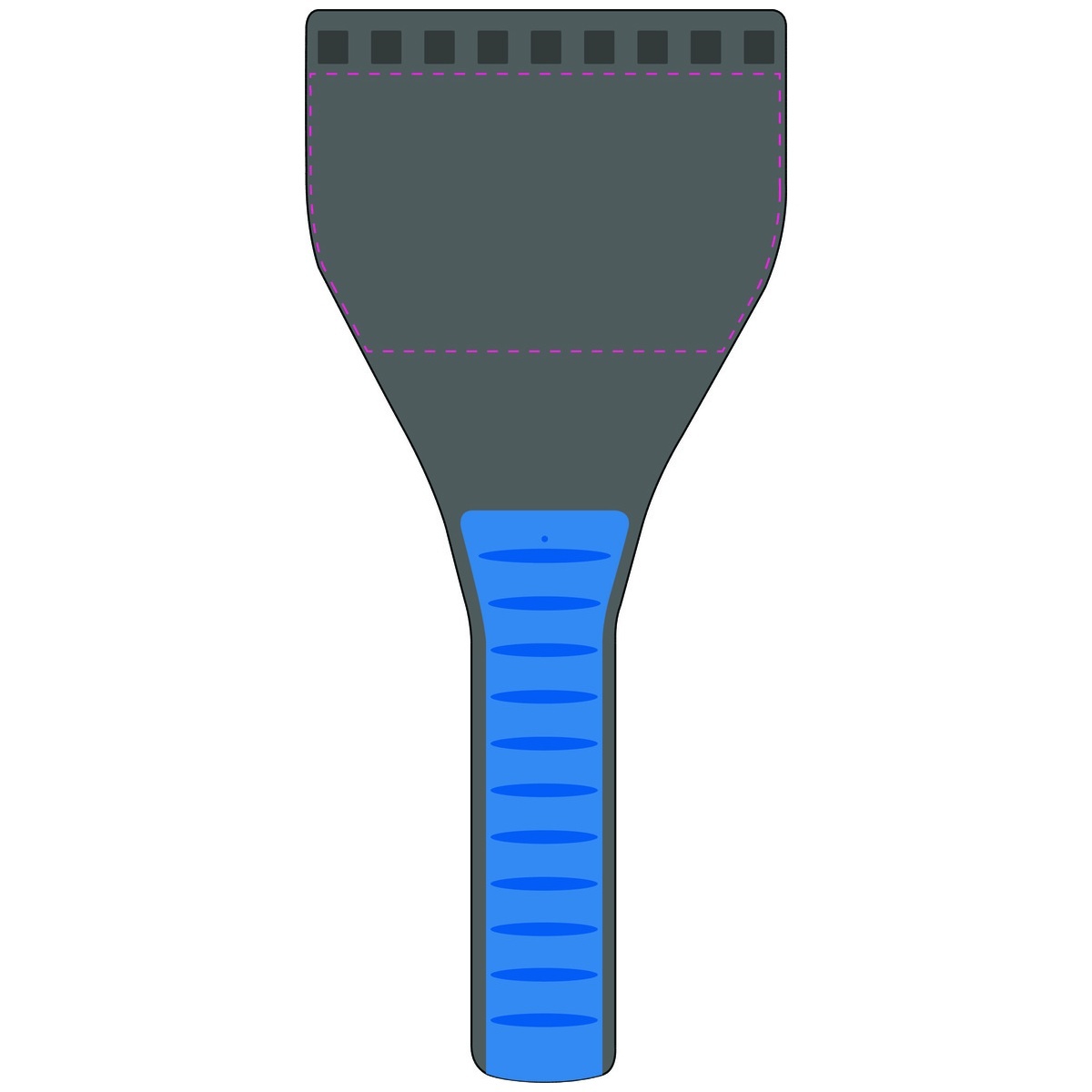 mittig (55 x 93 mm)
