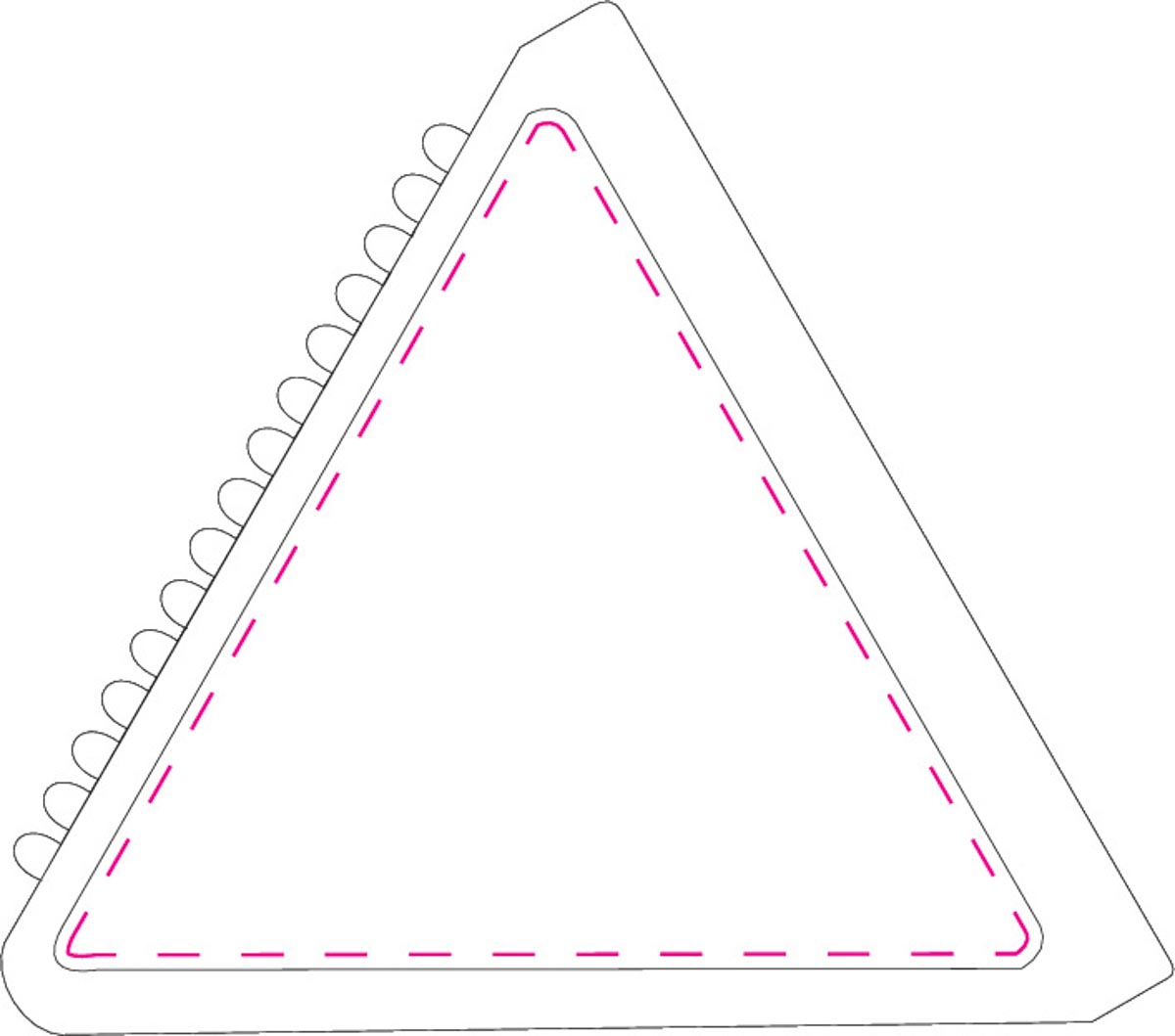 Vertiefung mittig (9,75x8,55 cm)