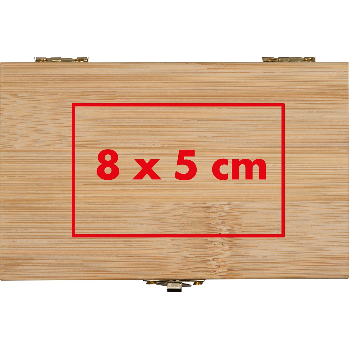 Auf der Box (8 x 5 cm)