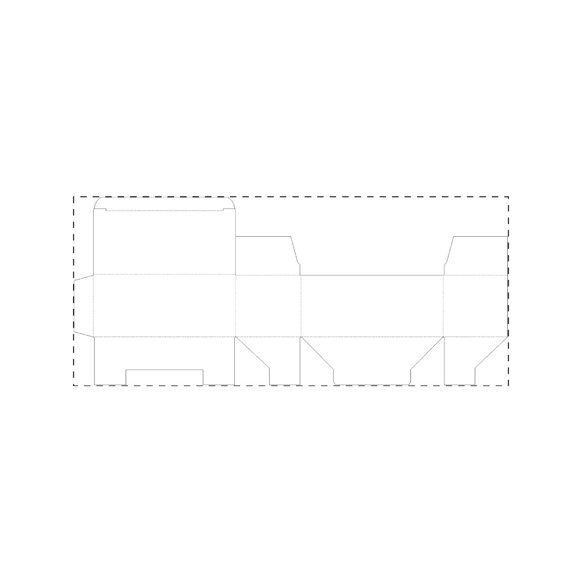 Maßgefertigter Wellpappkarton (564 x 244 mm)