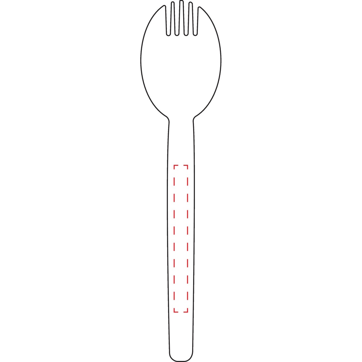 auf den Griff (5,5 x 0,5 cm)