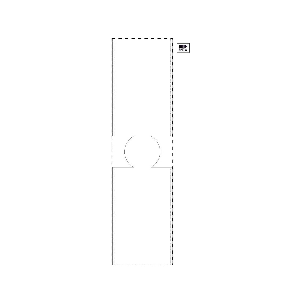 Komplette Oberfläche (105 x 394 mm)